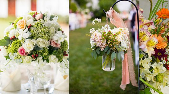 Stunning Floral Arrangements by Leaves and Petals in Mahaweli Reach Hotel